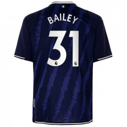 Camisola Aston Villa Leon Bailey 31 Equipamento Terceiro 2021-2022 Manga Curta